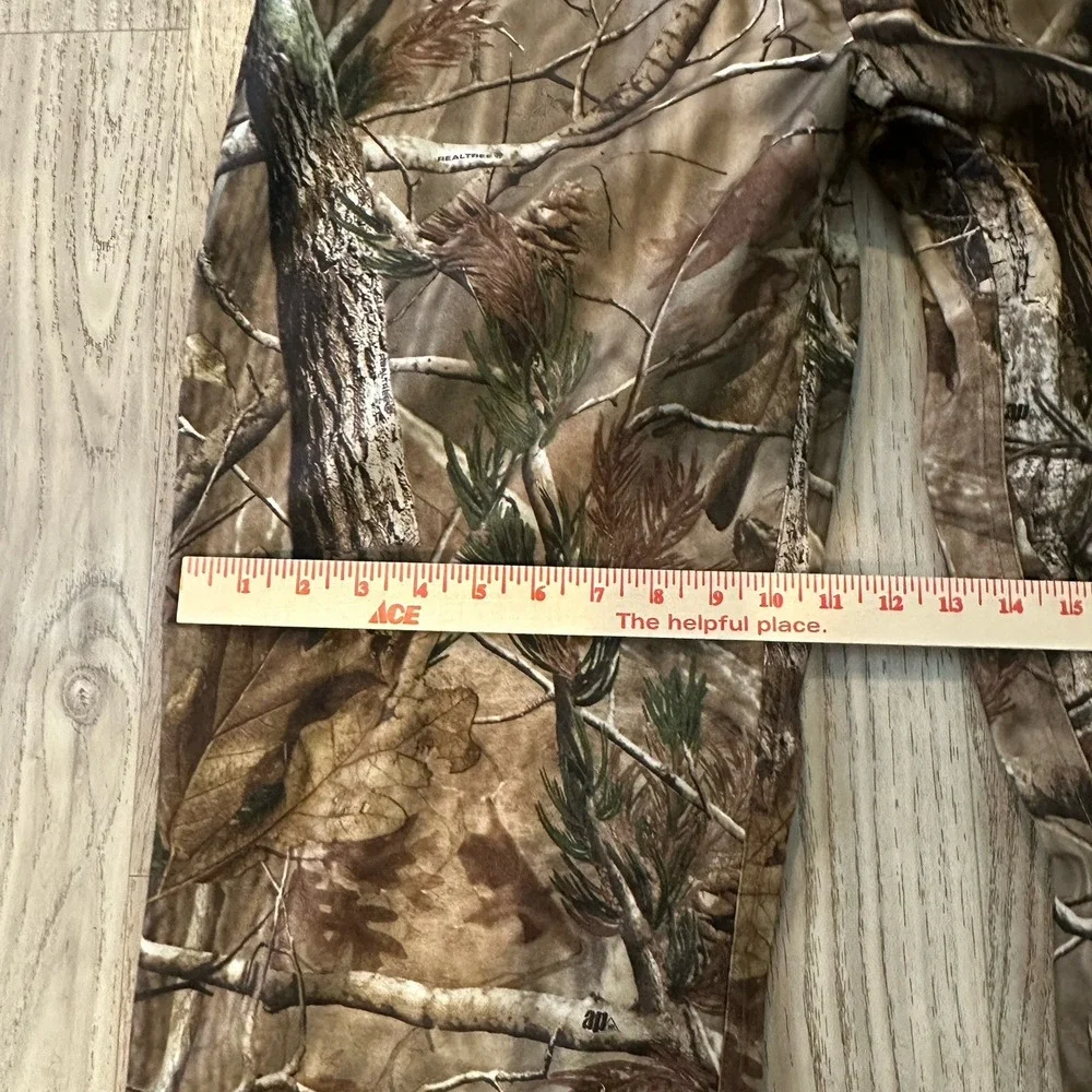 Mad Dog Gear Large Mossy Oak‎ Break Up Camo Mesh Lined Hunting Pants Quiet EUC